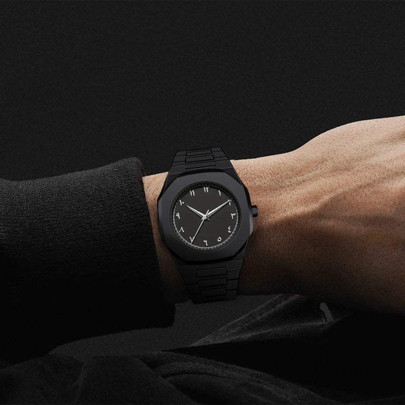 Relógio de luxo ultrafino para negócios e lazer, à prova d'água, masculino, com mostrador de algarismos arábicos, de silicone e quartzo, relógio masculino super elegante e leve.