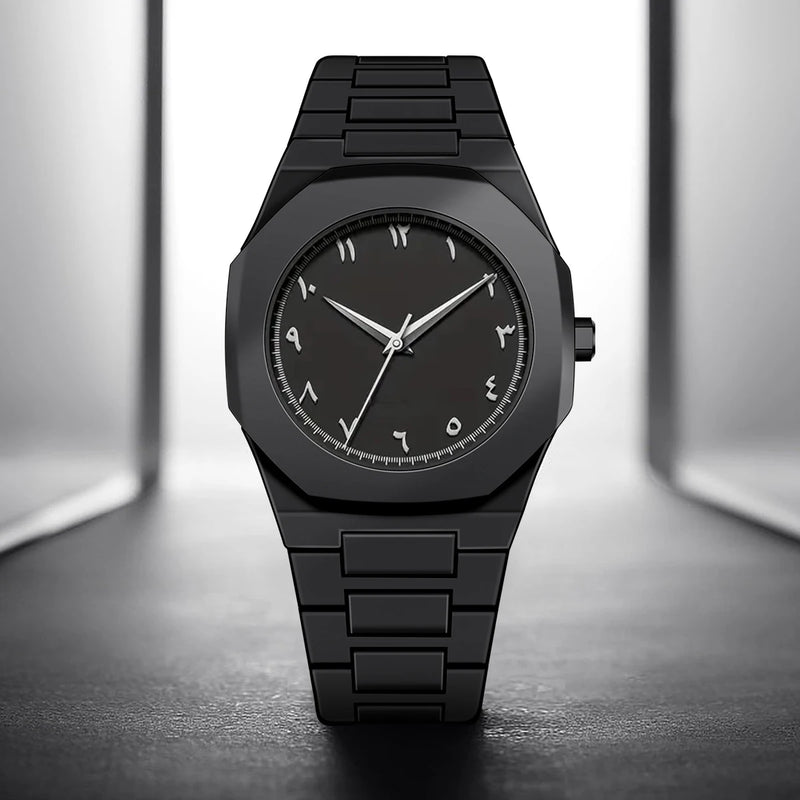 Relógio de luxo ultrafino para negócios e lazer, à prova d'água, masculino, com mostrador de algarismos arábicos, de silicone e quartzo, relógio masculino super elegante e leve.