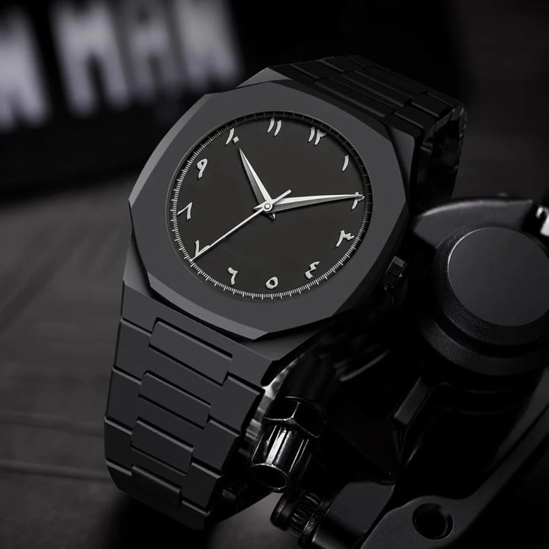 Relógio de luxo ultrafino para negócios e lazer, à prova d'água, masculino, com mostrador de algarismos arábicos, de silicone e quartzo, relógio masculino super elegante e leve.